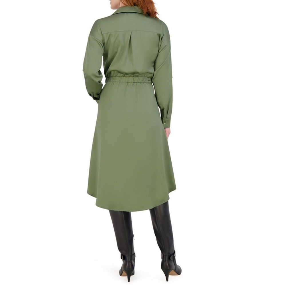 French Connection Women's Long Shirt Dress - Picture 3 of 4